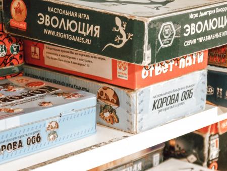 Настольные игр в CheckPoint на Чистых Прудах